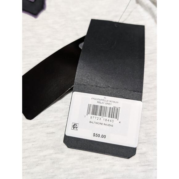 Baltimore Ravens NFL Shirt Men's 47 Brand NWT Size XL Spell Out Team Logo - Picture 5 of 7